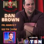 Headliner Dan Brown with Brandon Petro